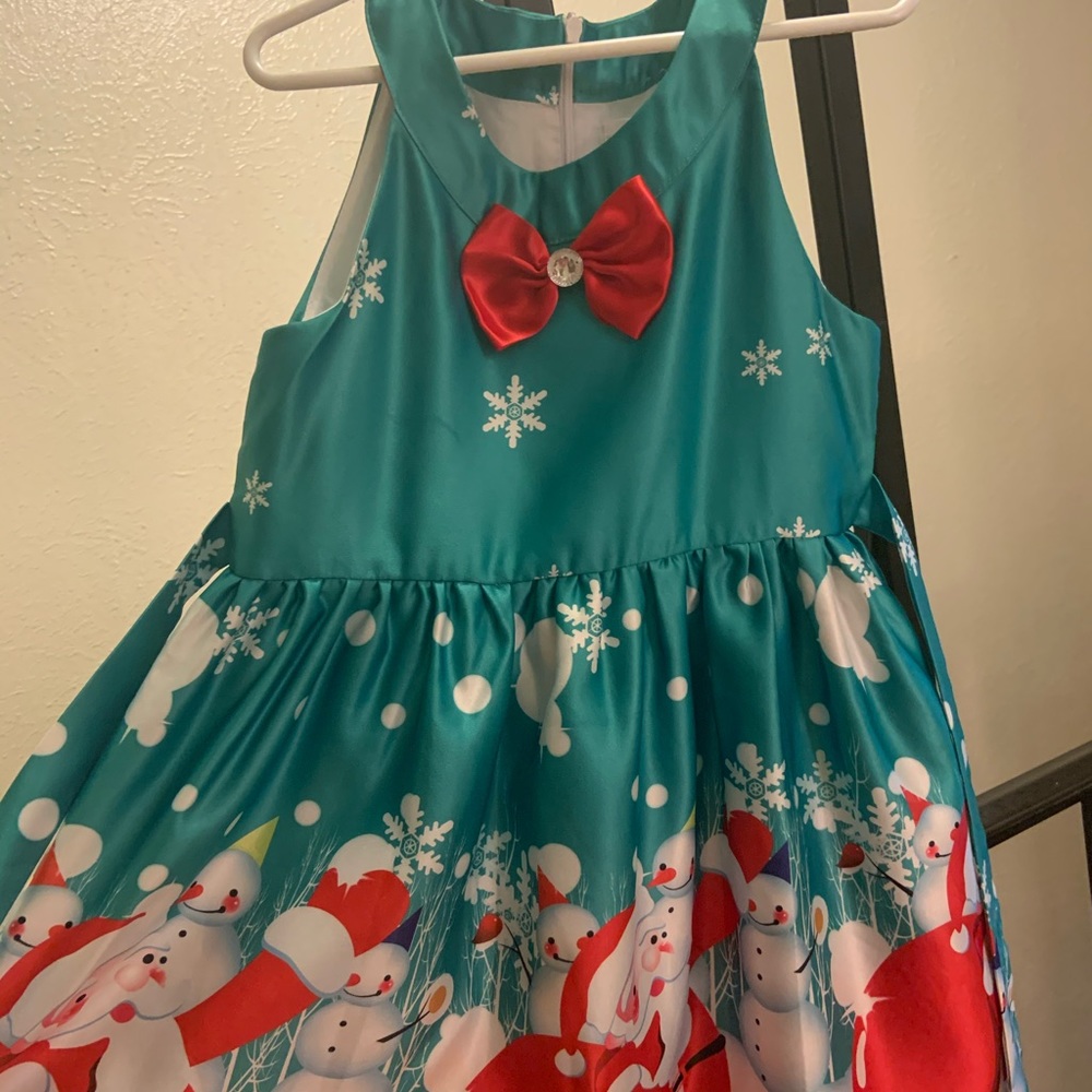 Girls Christmas Dress Size 7